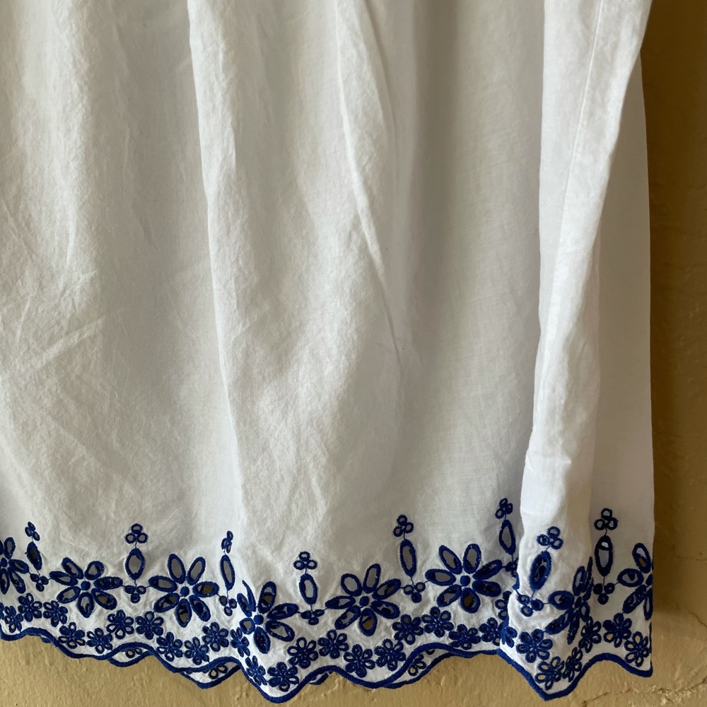 Madewell peasant embroidered blouse - Picture 7 of 9